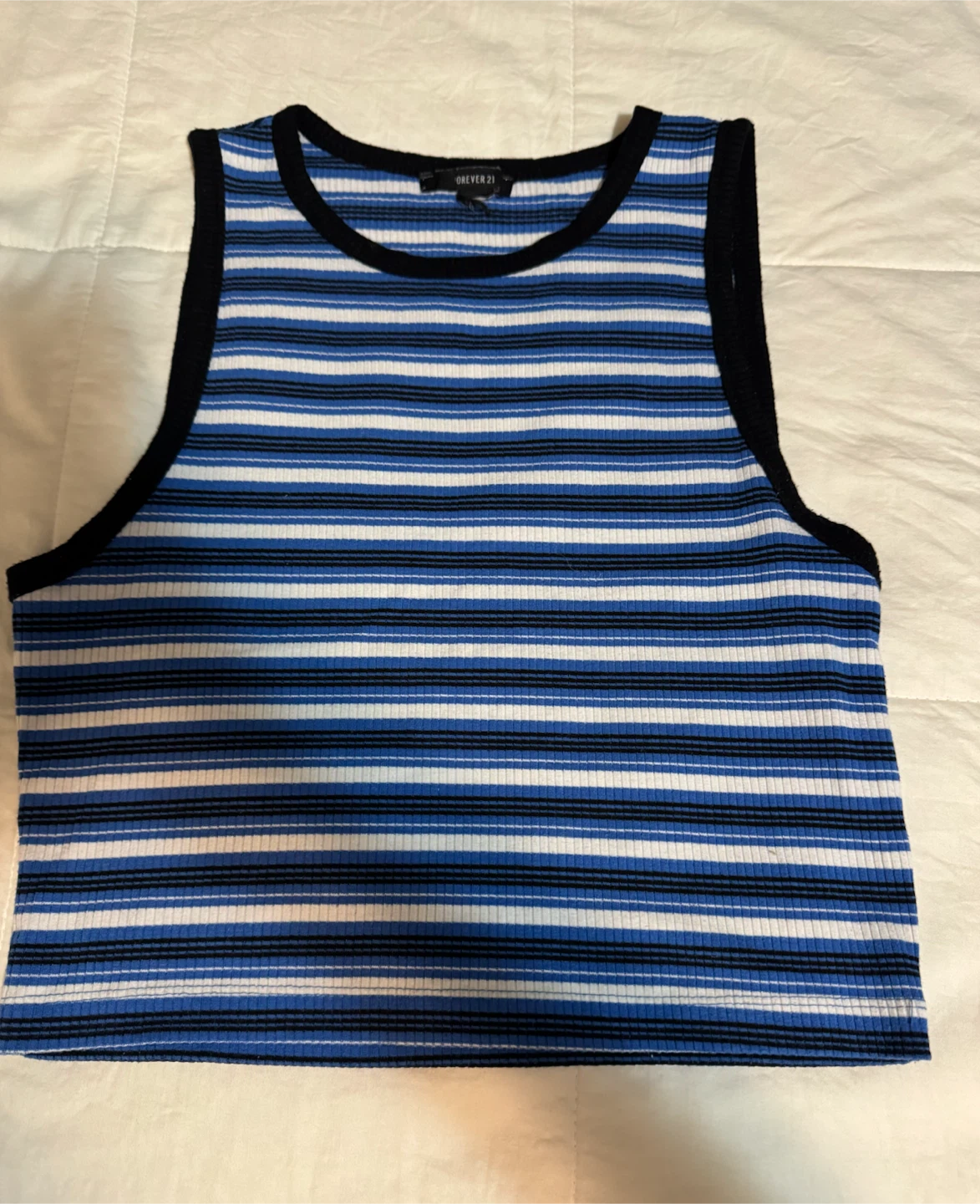 Forever 21 Striped Tank Top