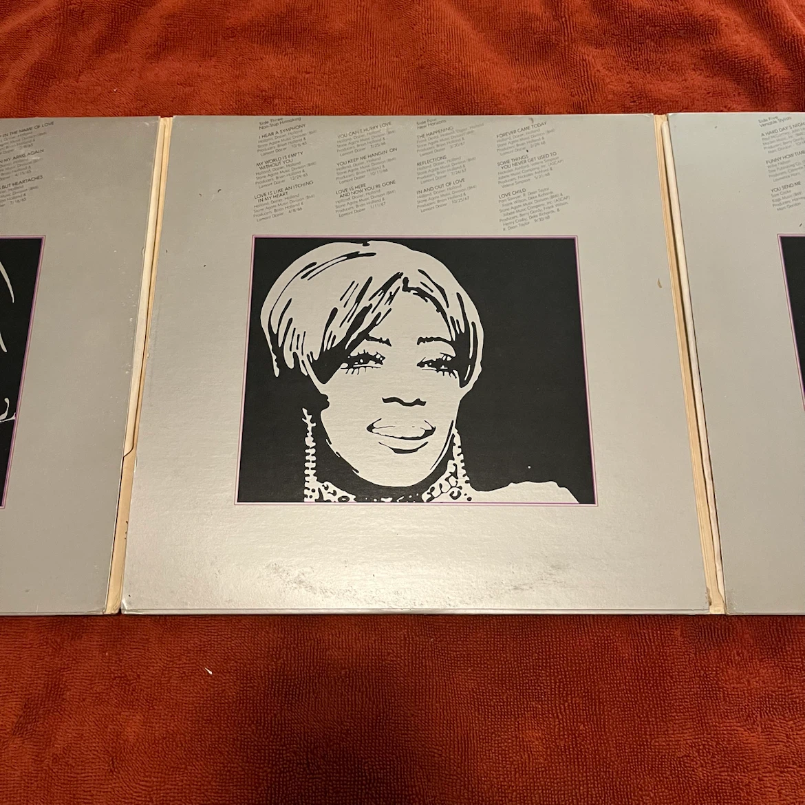 Diana Ross & The Supremes Anthology Vinyl Record - photo 2