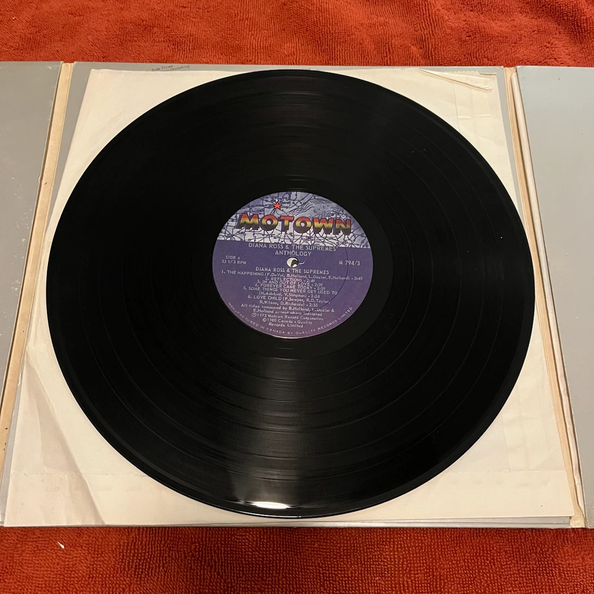 Diana Ross & The Supremes Anthology Vinyl Record - photo 4