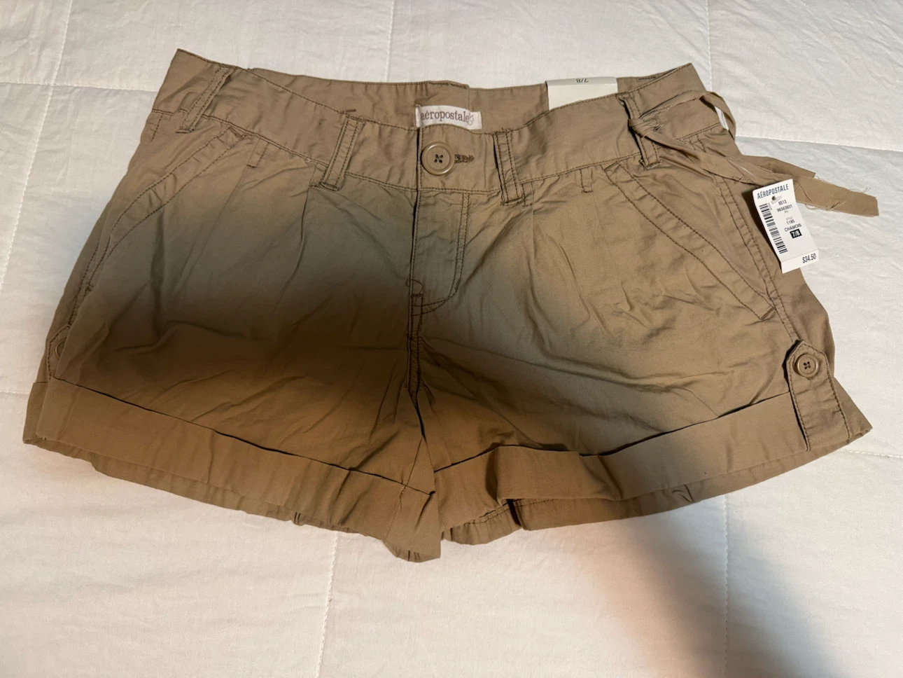 Aéropostale Khaki Shorts Size 7/8