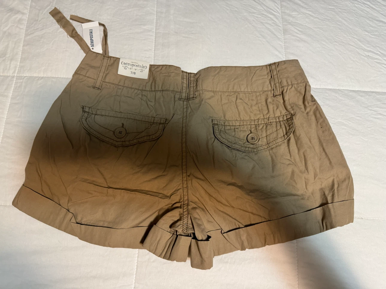 Aéropostale Khaki Shorts Size 7/8 - photo 2