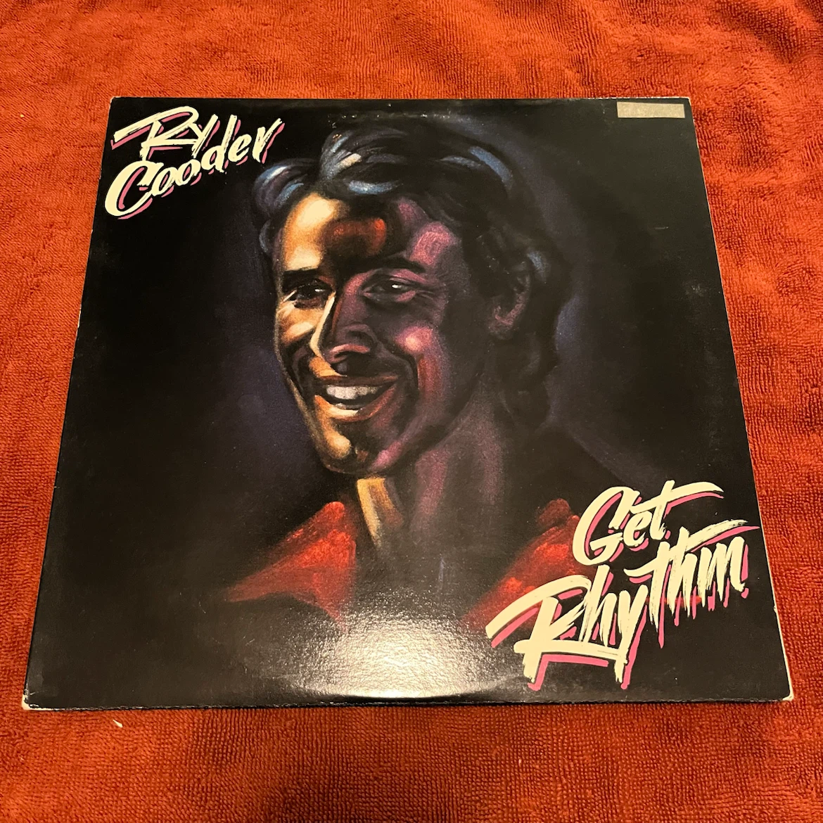 Ry Cooder Get Rhythm Vinyl Record