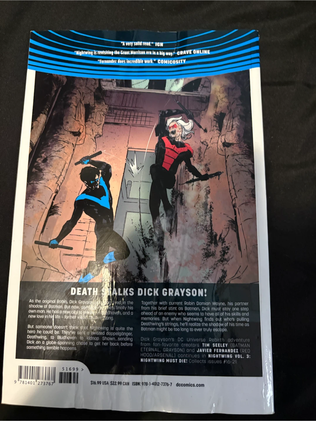 Nightwing Vol. 3: Nightwing Must Die! Graphic Novel - photo 2