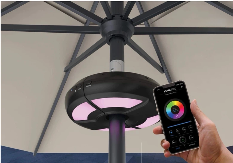 Umbrella Light & Bluetooth Speaker - photo 3
