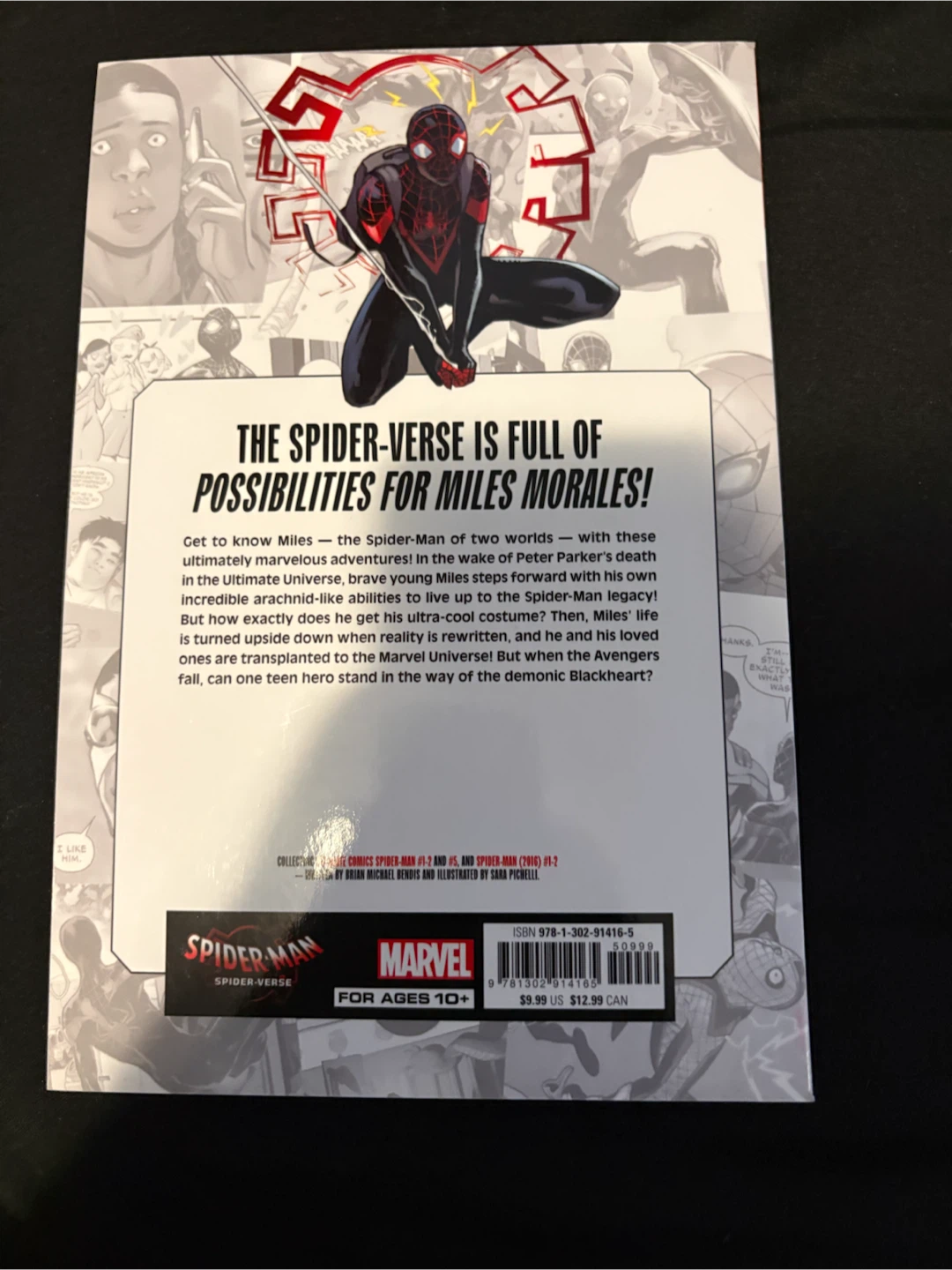 Spider-Man: Spider-Verse Miles Morales Graphic Novel - photo 2