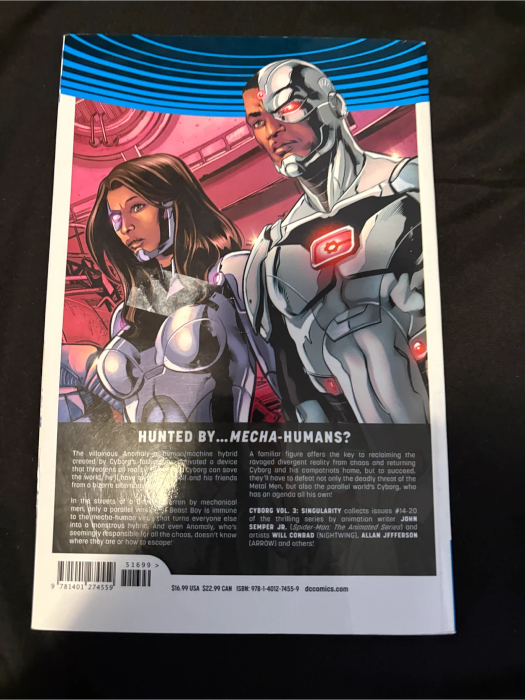 DC Universe Rebirth Cyborg Vol. 3 Singularity Trade Paperback - photo 2