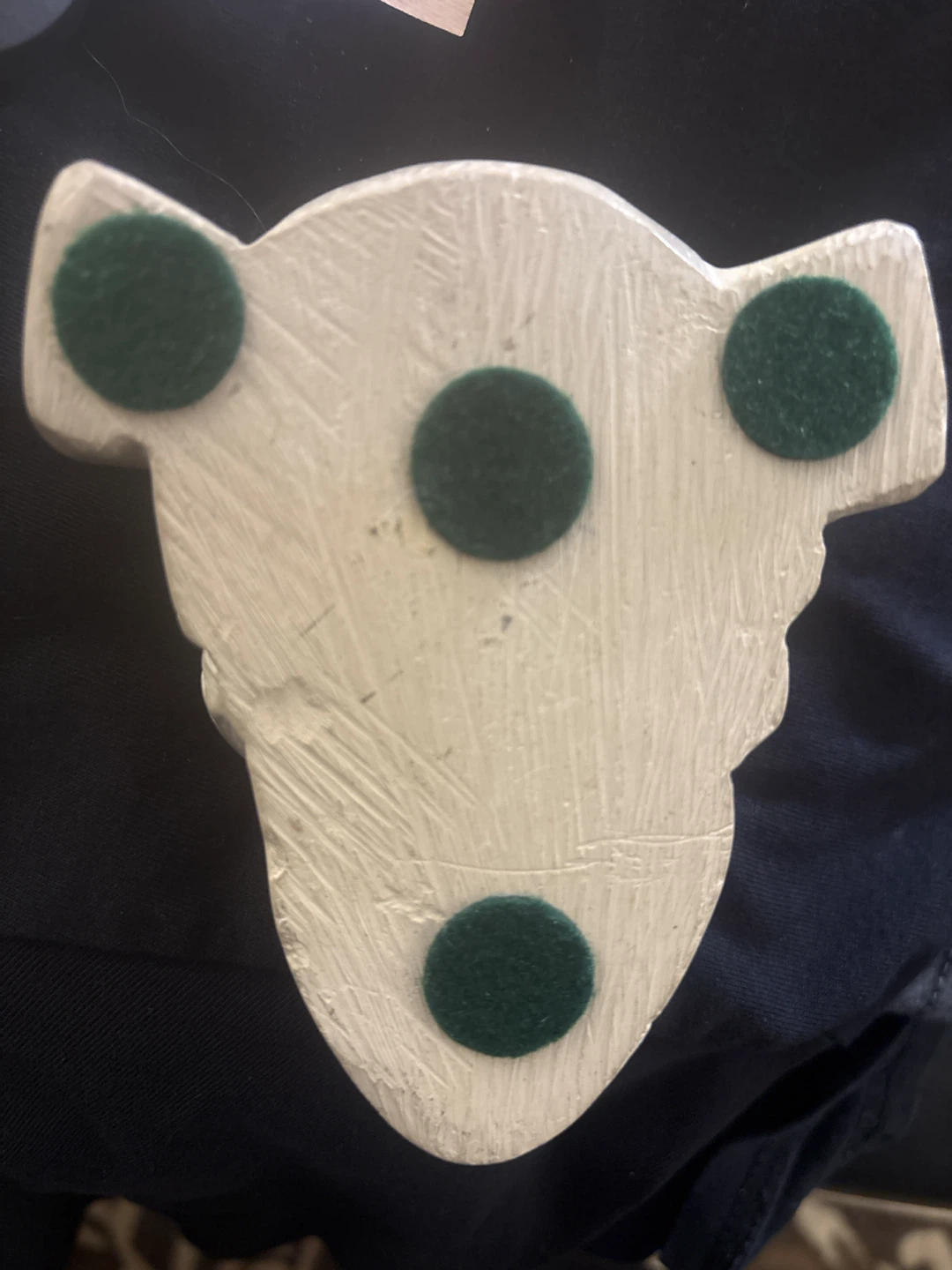 Decorative carved Tribal Mask Figurine - photo 2