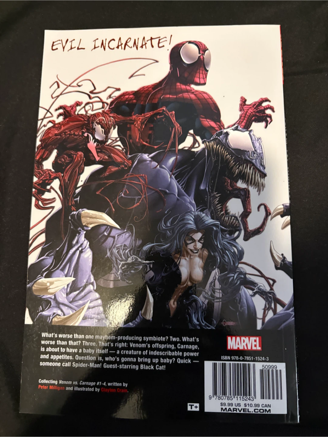 Marvel Venom vs. Carnage Graphic Novel - photo 2