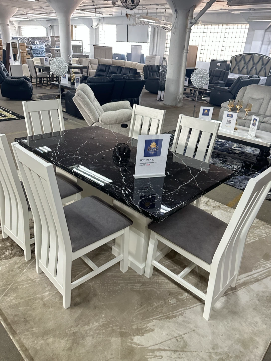 Dining table + 6 chairs - photo 5
