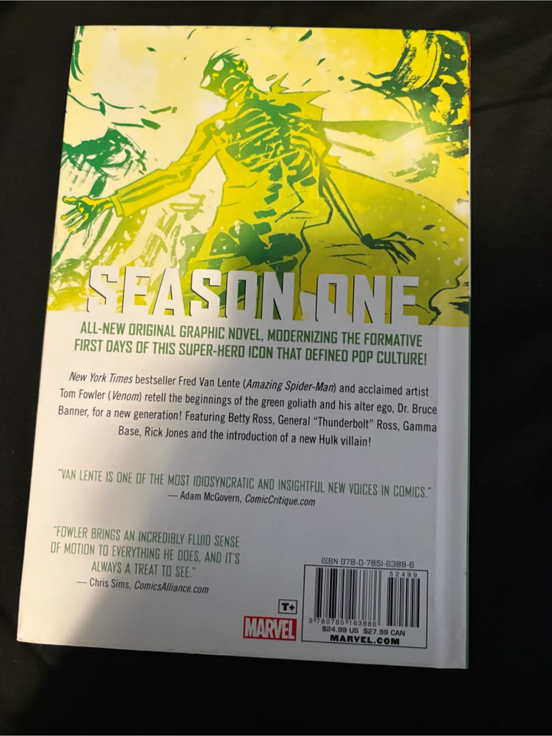 Marvel Hulk Season One Graphic Novel - photo 2