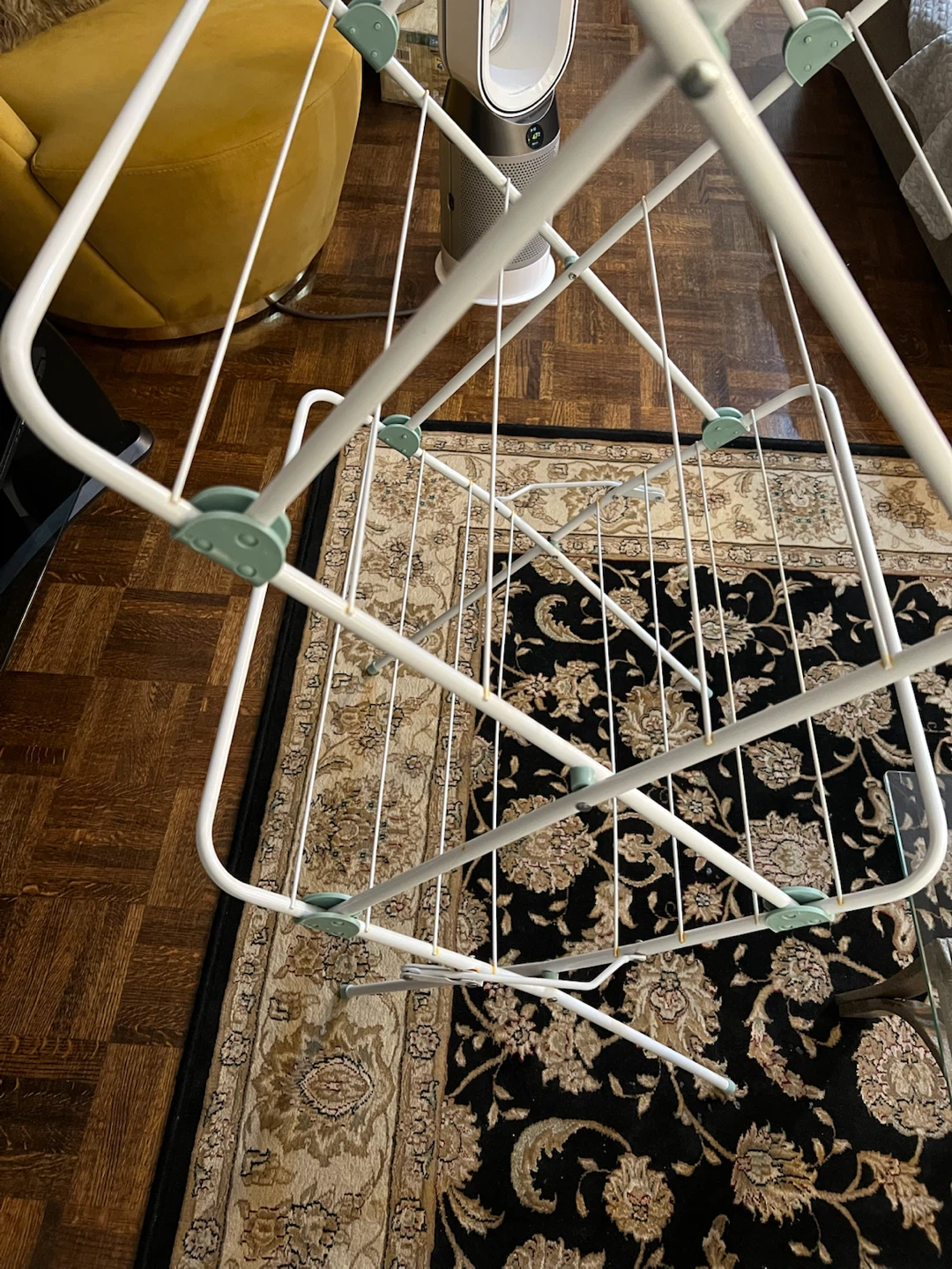 White Folding Drying Rack
