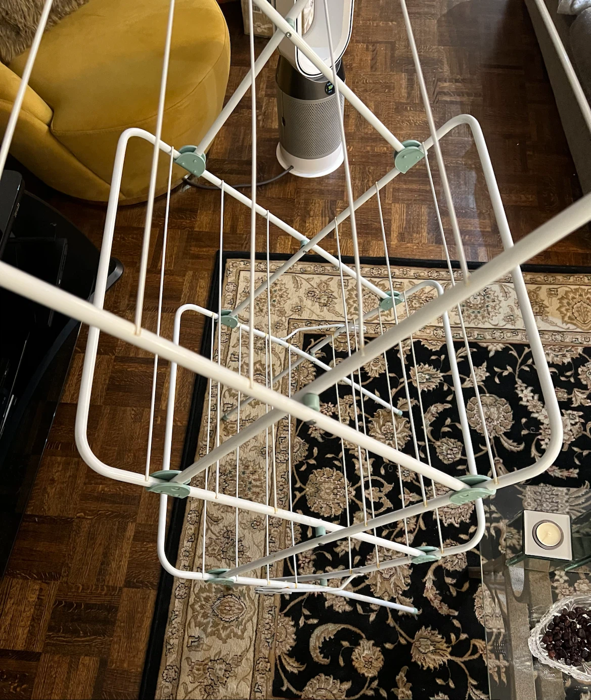 White Folding Drying Rack - photo 2