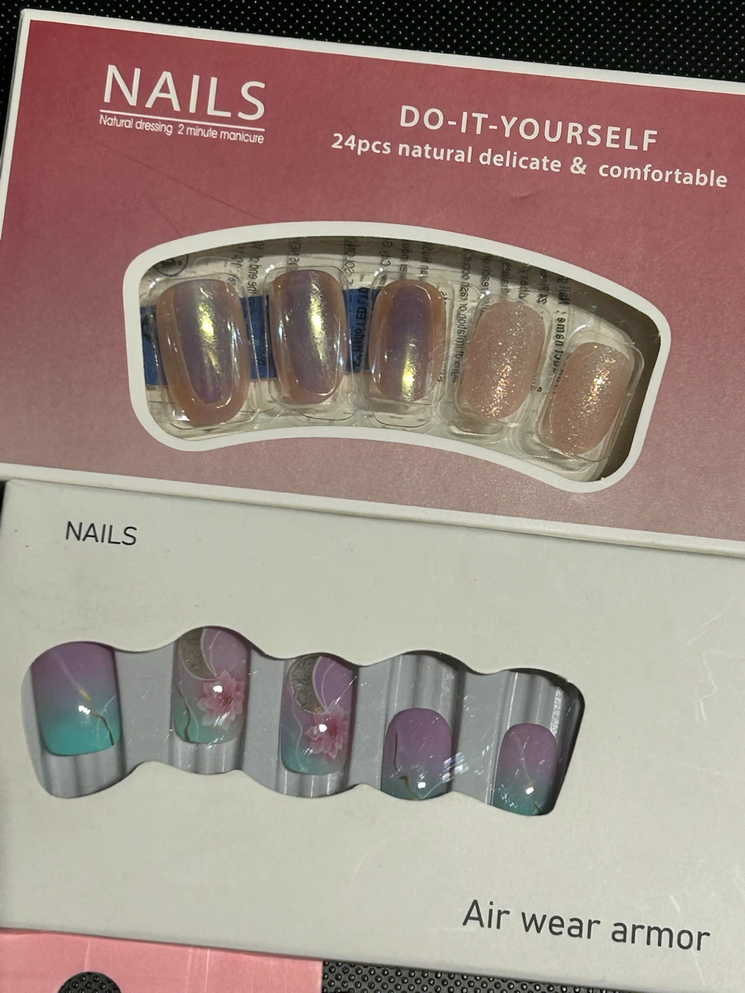 Assorted Press-On Nails & Makeup Lot - photo 3