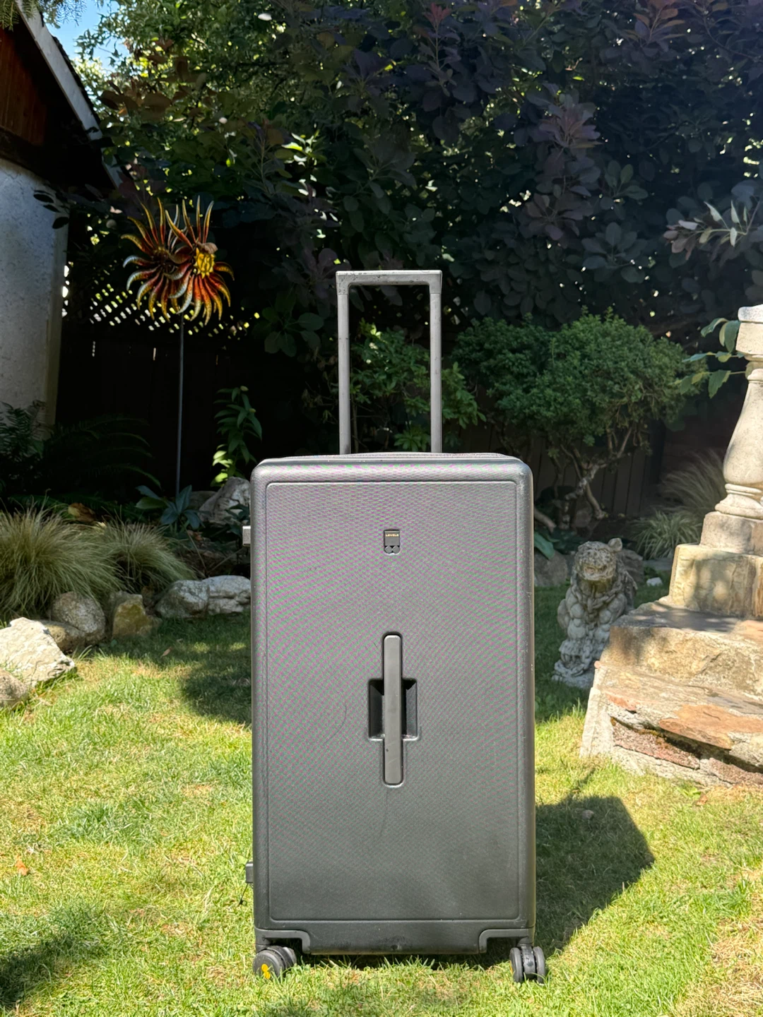 Grey  CC Hardside Spinner Luggage with TSA Lock