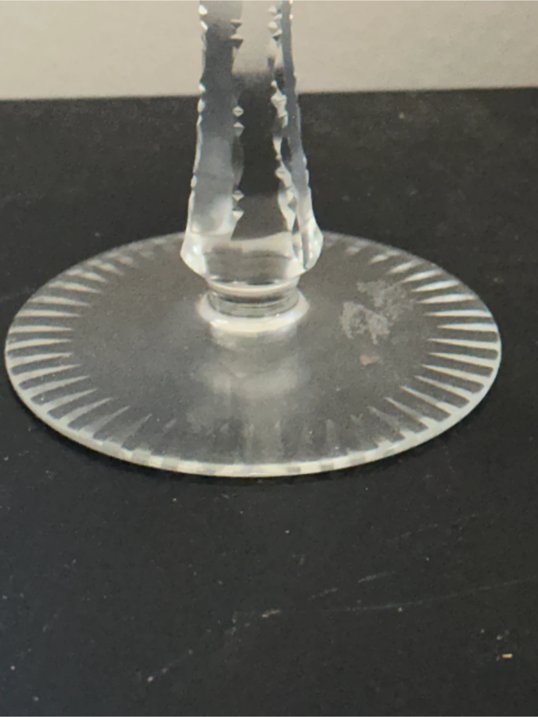Pair of Nachtmann Traube Wine Glass  Bohemian Crystal - photo 4