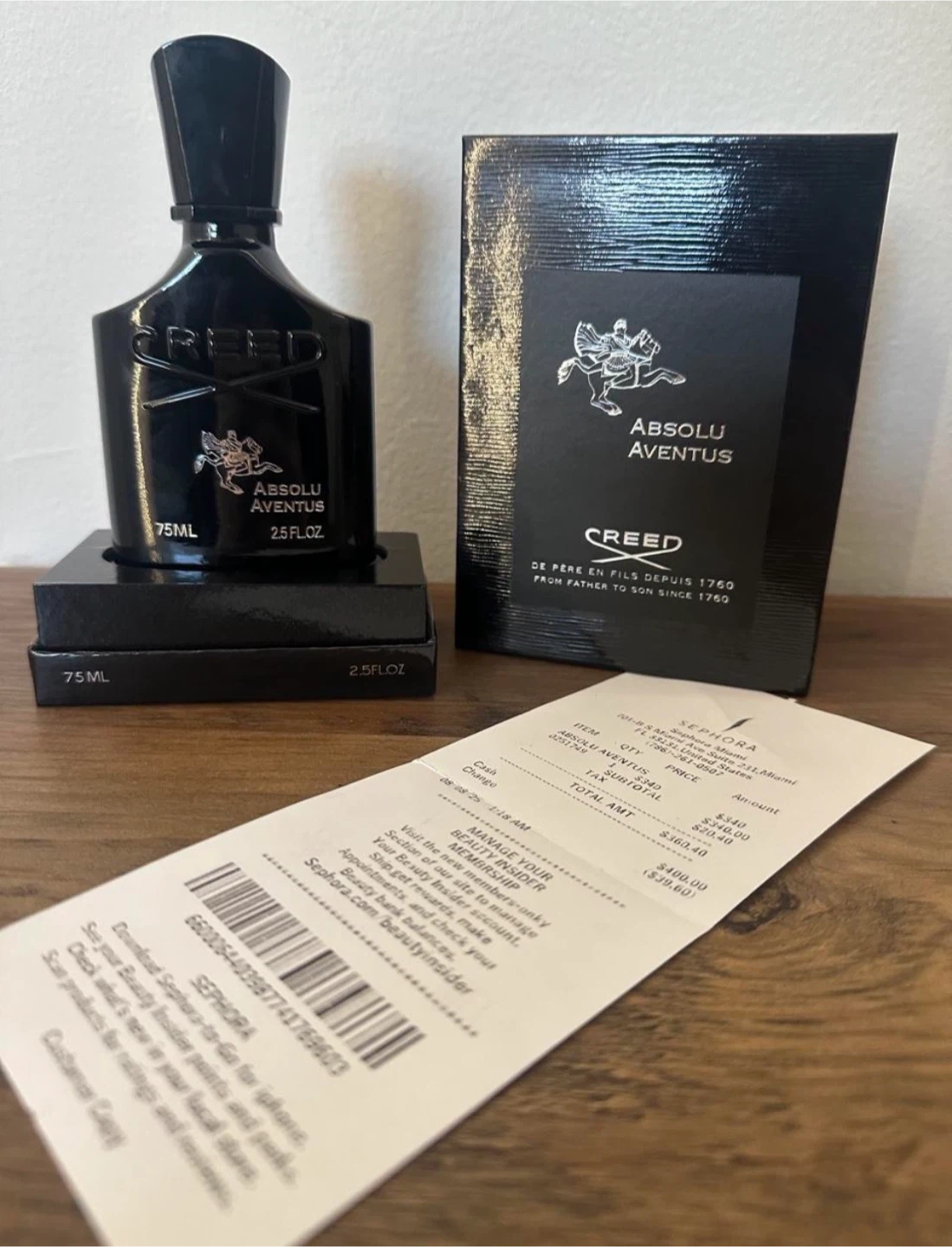 Creed Absolu Aventus Eau de Parfum 75ml / 2.5 fl oz - photo 3