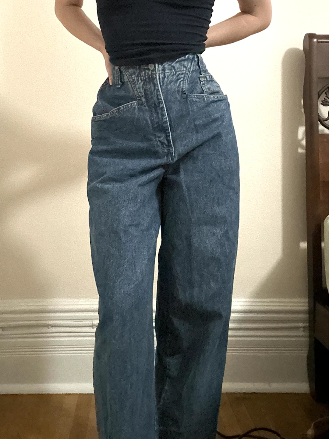 Hollywood Vintage Denim Jeans - photo 3