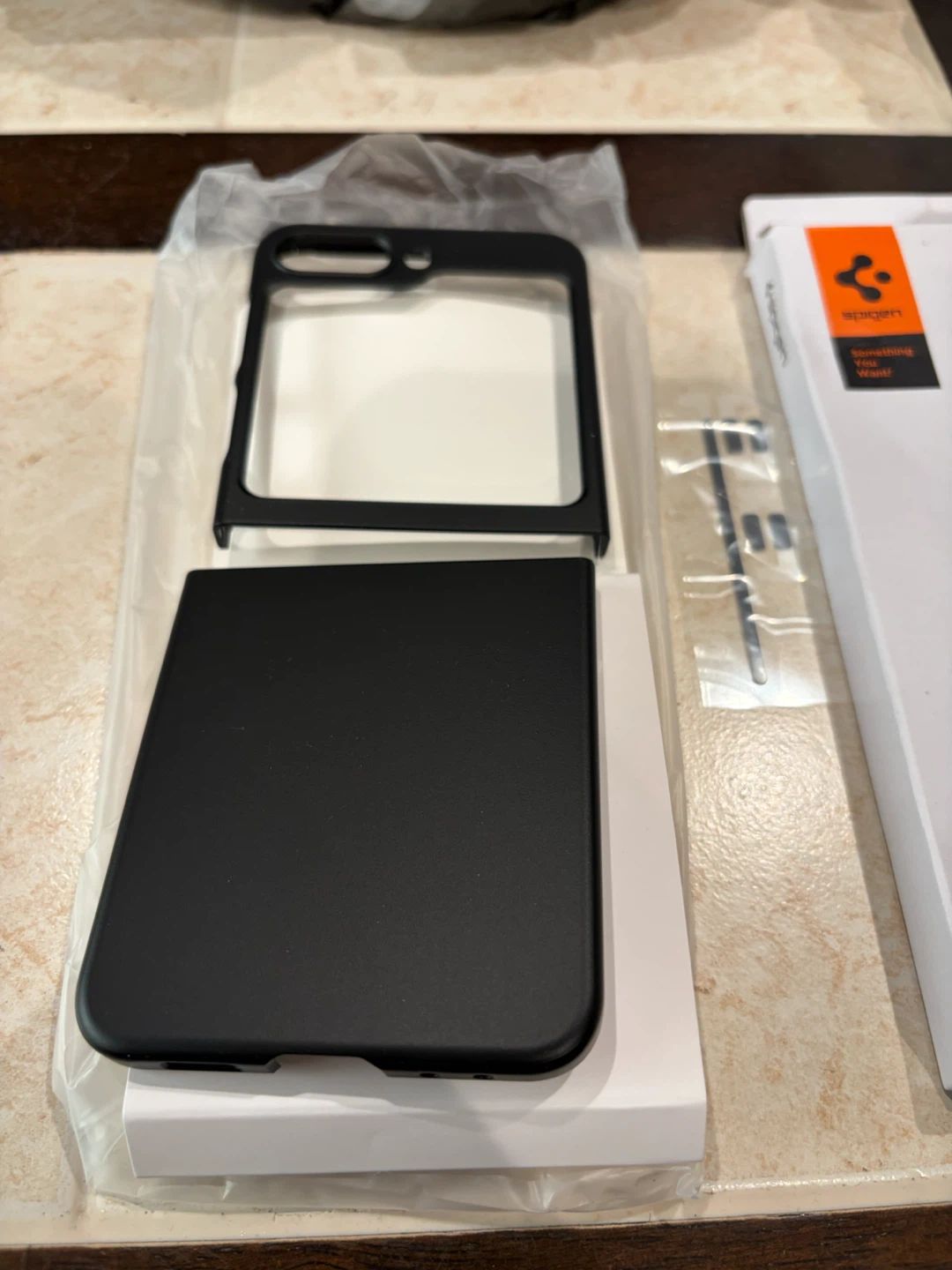 New Samsung Galaxy Z Flip 5 AirSkin Case - Black - photo 2