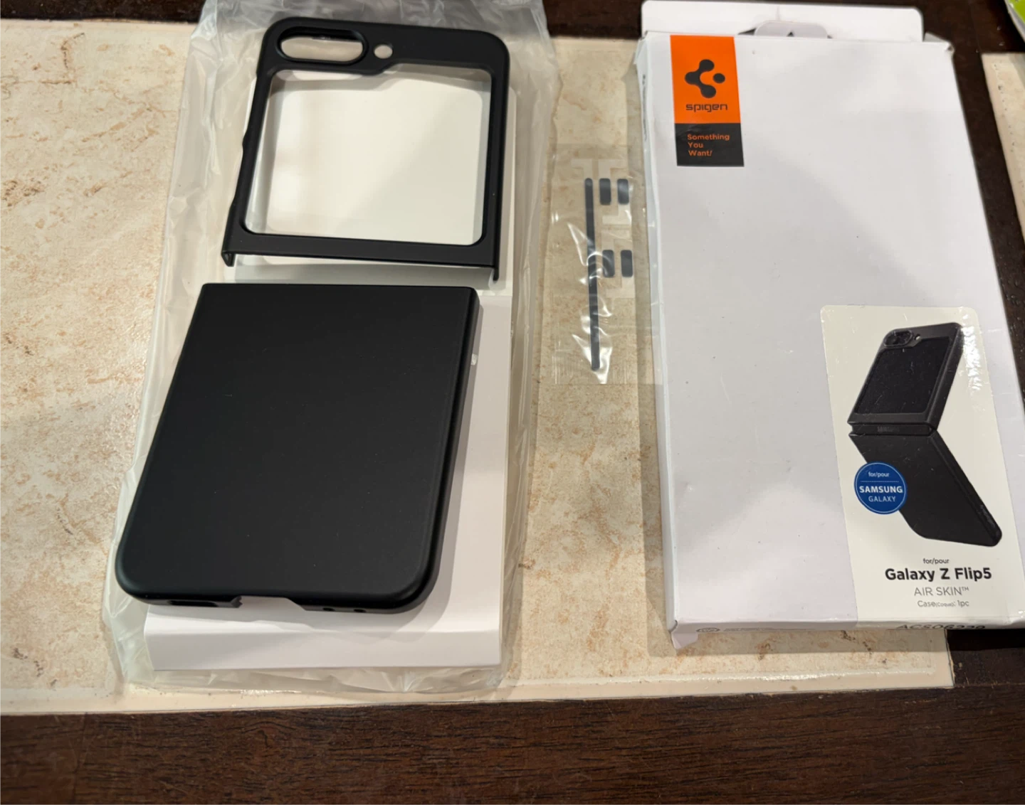 New Samsung Galaxy Z Flip 5 AirSkin Case - Black