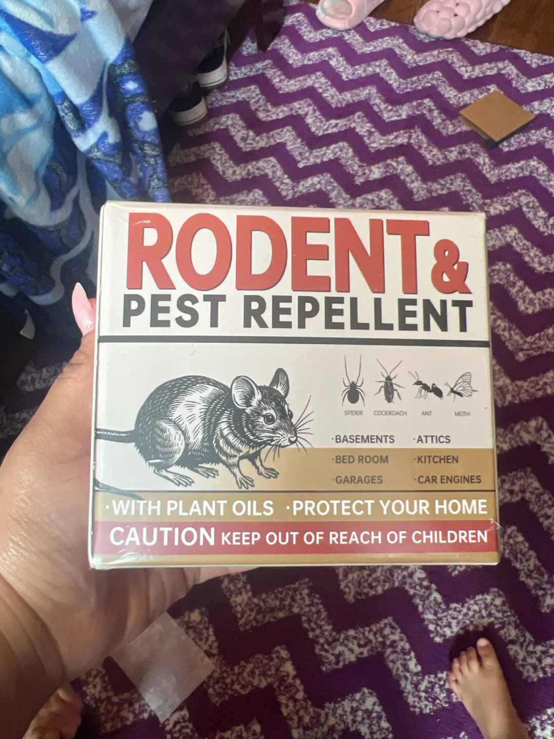 Rodent & Pest Repellent with Plant Oils