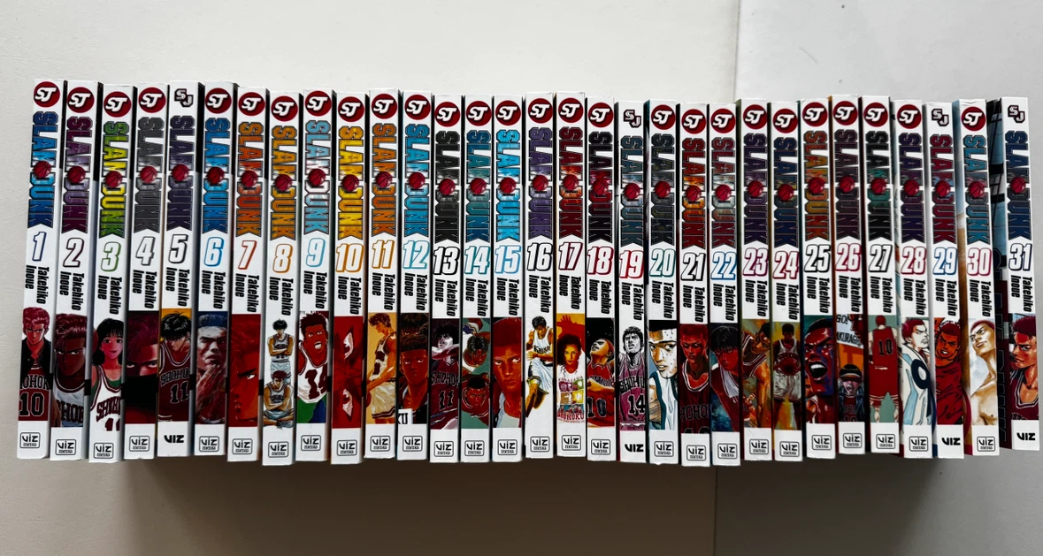 Slam Dunk Manga Volumes 1-31 Authentic VIZ Media