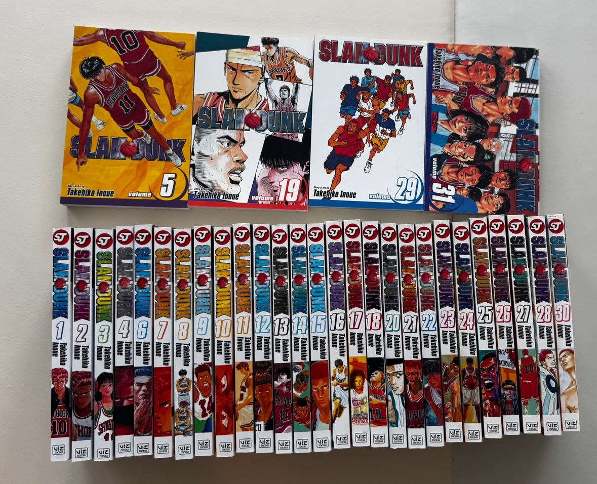 Slam Dunk Manga Volumes 1-31 Authentic VIZ Media - photo 2