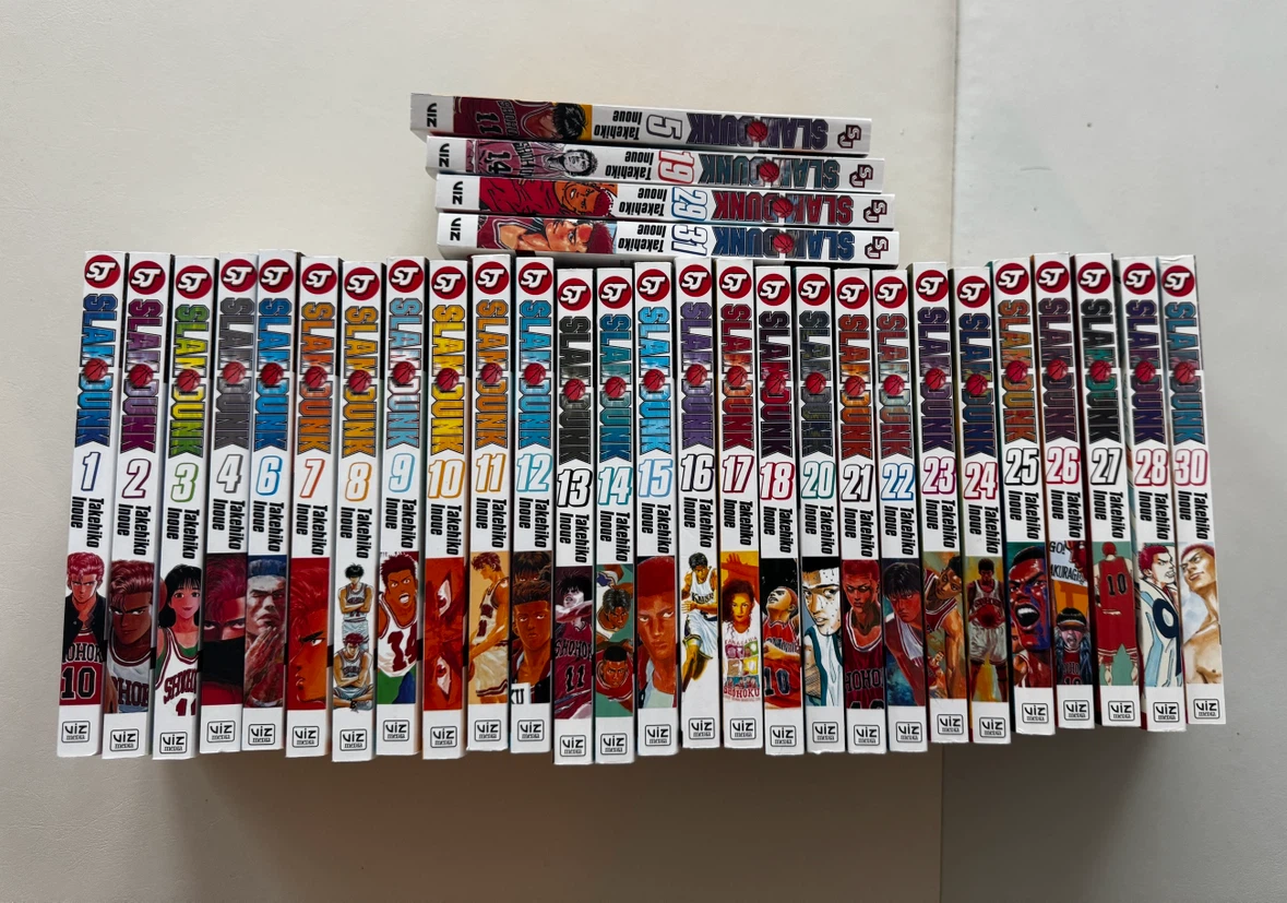 Slam Dunk Manga Volumes 1-31 Authentic VIZ Media - photo 3
