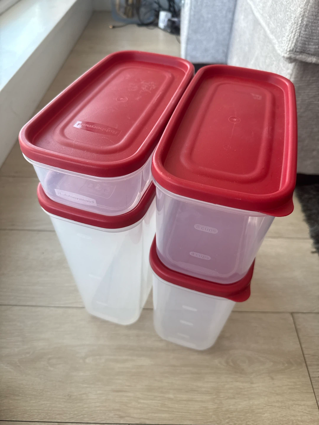Rubbermaid Food Storage Containers (Set of 4) - photo 2