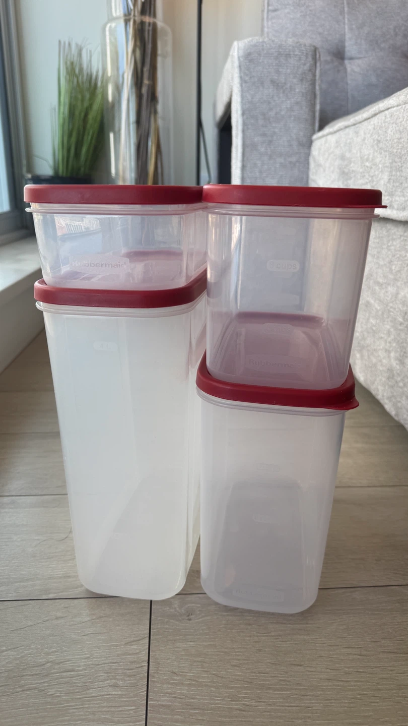 Rubbermaid Food Storage Containers (Set of 4) - photo 3