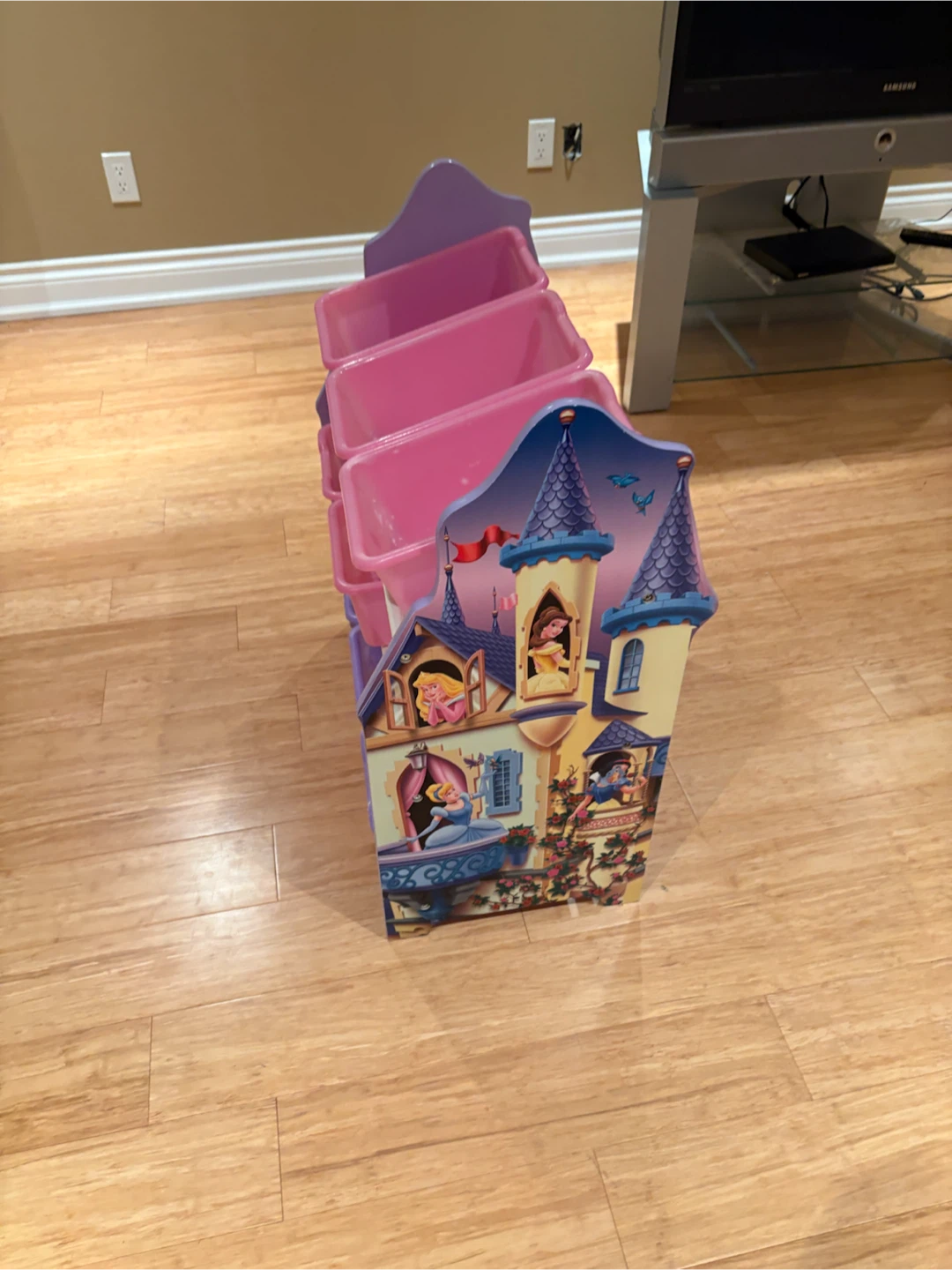 Kid's Toy Organizer Shelf with Bins - photo 2