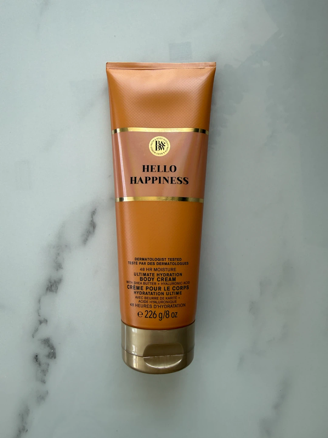 Bath & Body Works Hello Happiness Hydration Body Cream 8 oz