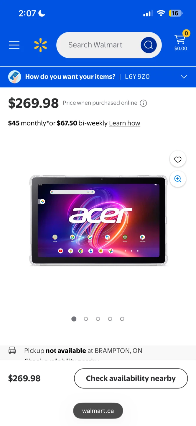 Acer Tablet with Case - photo 3