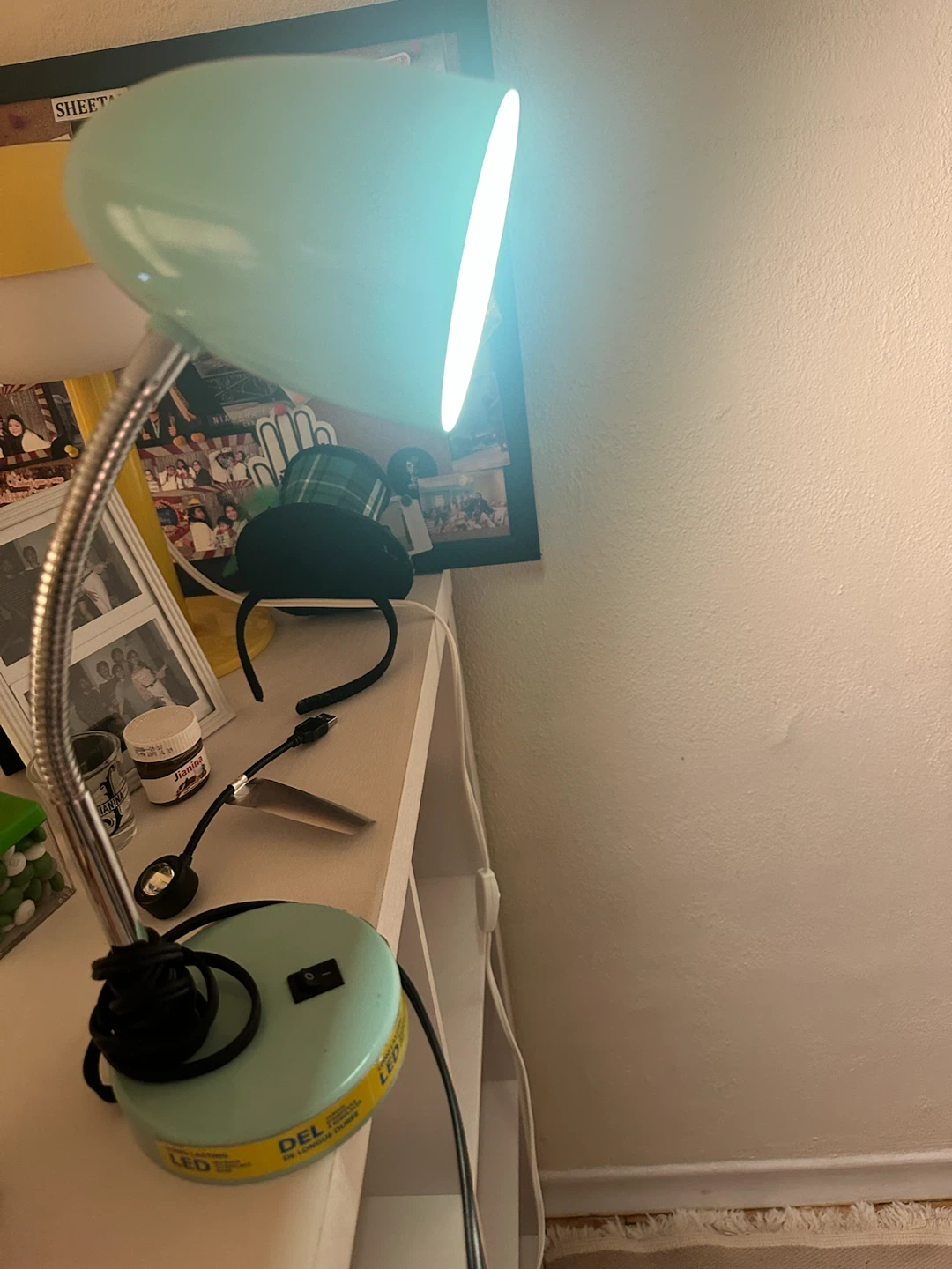 LED Desk Lamp Set - Mint Green & Pink - photo 3