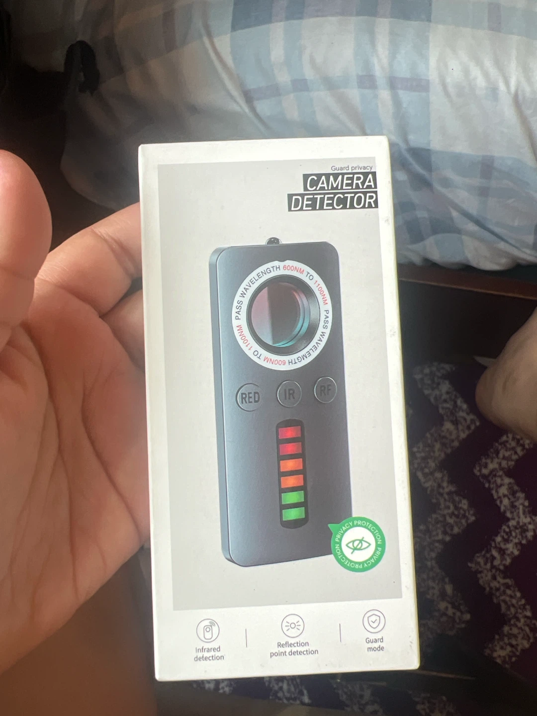 Guard privacy Camera Detector