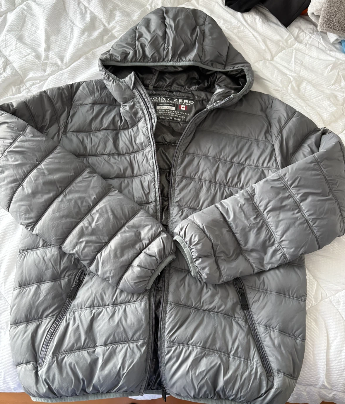 Point Zero Ultralight Puffer Jacket - L/G