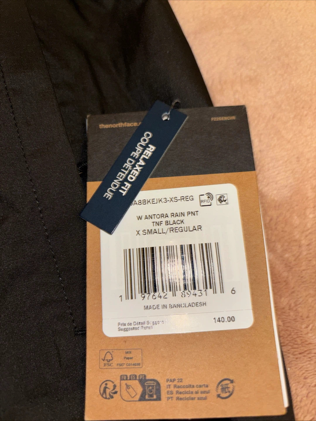 The North Face W Antora Rain Pants - photo 2