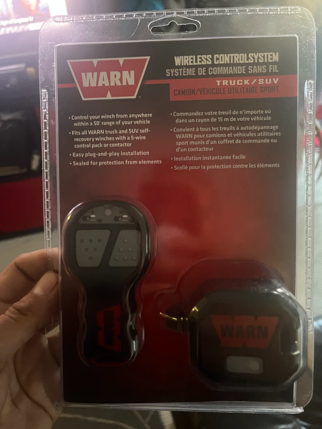 WARN Wireless Control System for Truck/SUV Winches