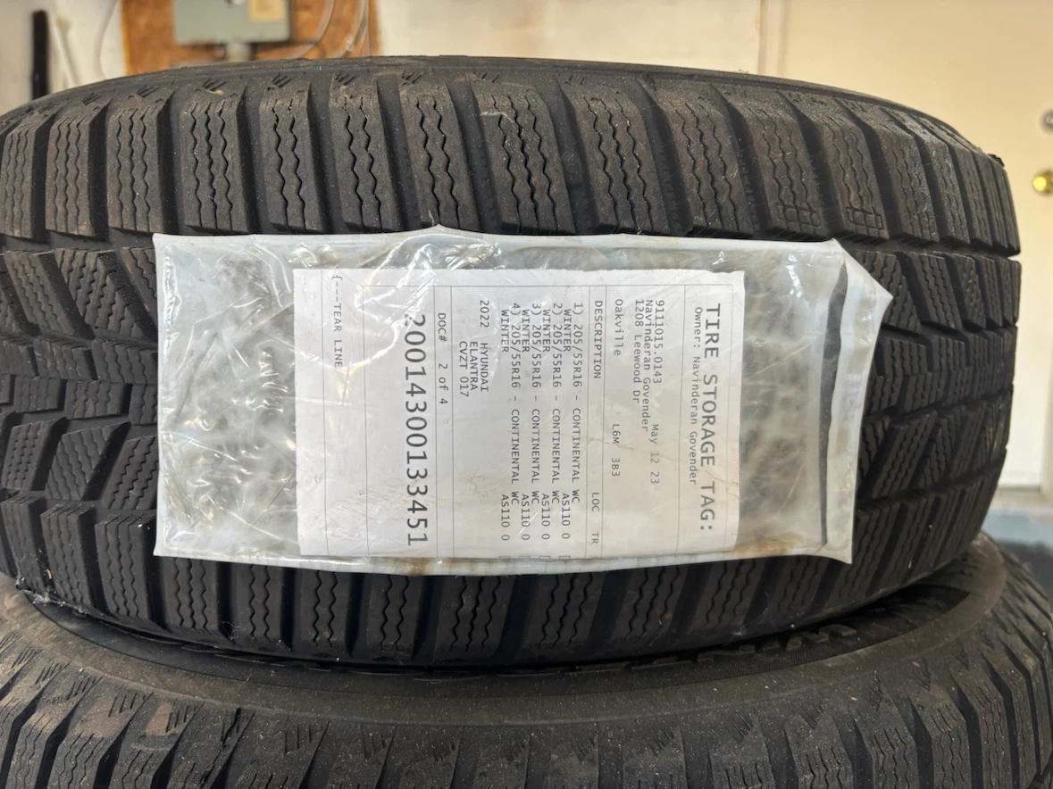 Set of 4 Winter Tires - photo 3