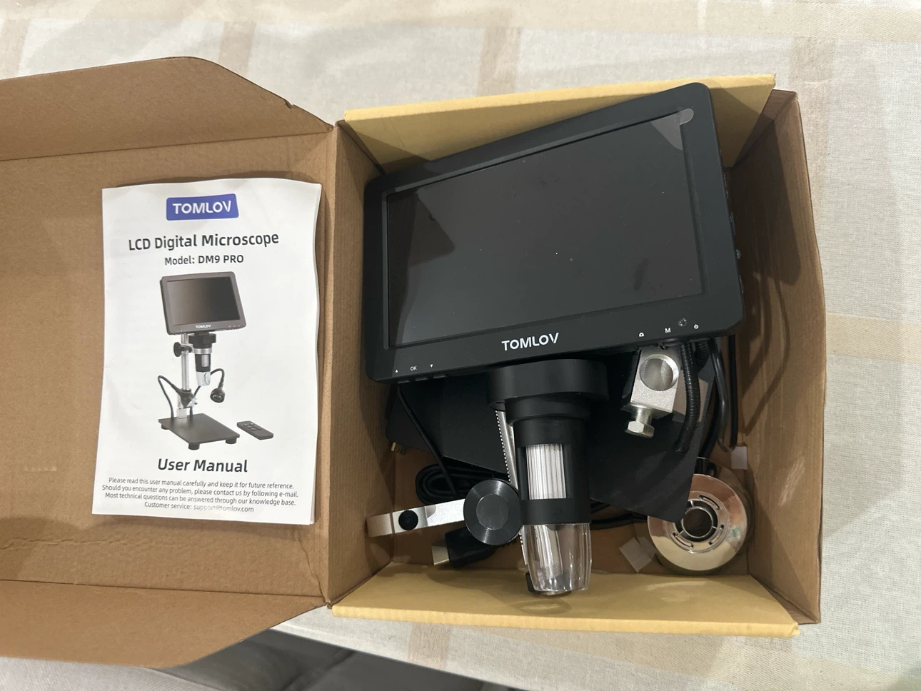 TOMLOV DM9 Pro LCD Digital Microscope - photo 2
