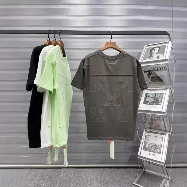 Off-White "Arrow" T-Shirts (Set of 4) - photo 2