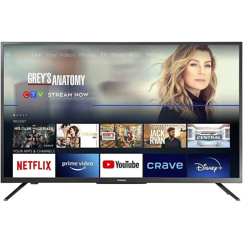 Toshiba 43" 4K Smart Fire TV – Perfect Condition (No Remote)