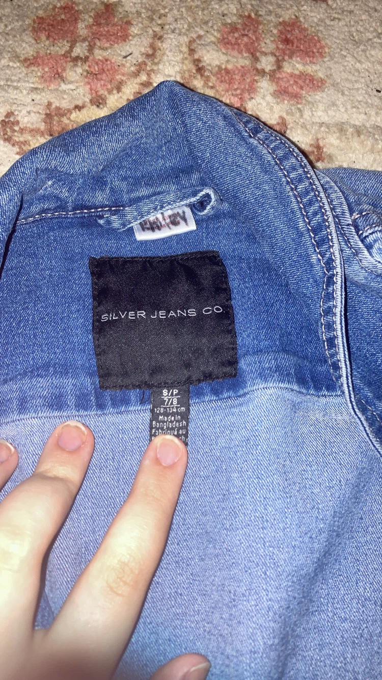 Silver Jeans Co. Denim Jacket - Size S/P - photo 2