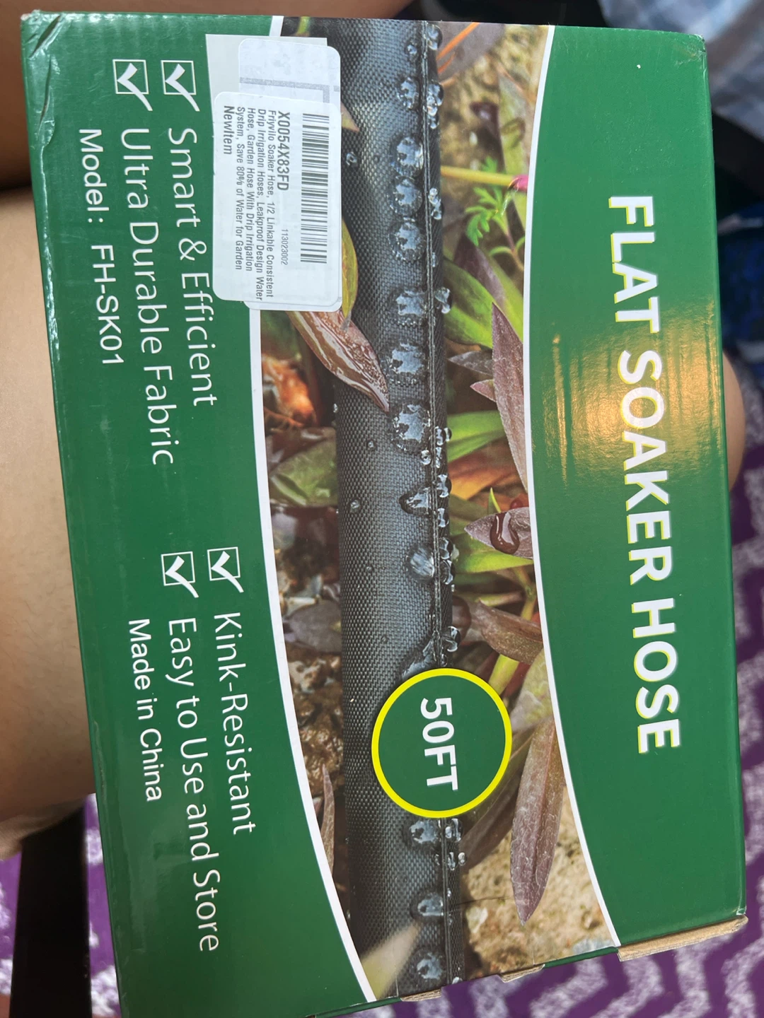 50FT Flat Soaker Hose FH-SK01