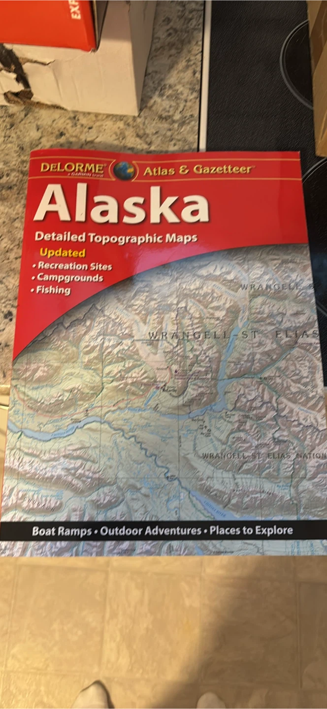 Delorme Alaska Atlas & Gazetteer Detailed Topographic Maps