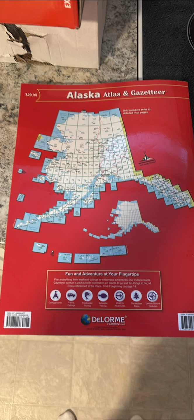 Delorme Alaska Atlas & Gazetteer Detailed Topographic Maps - photo 2