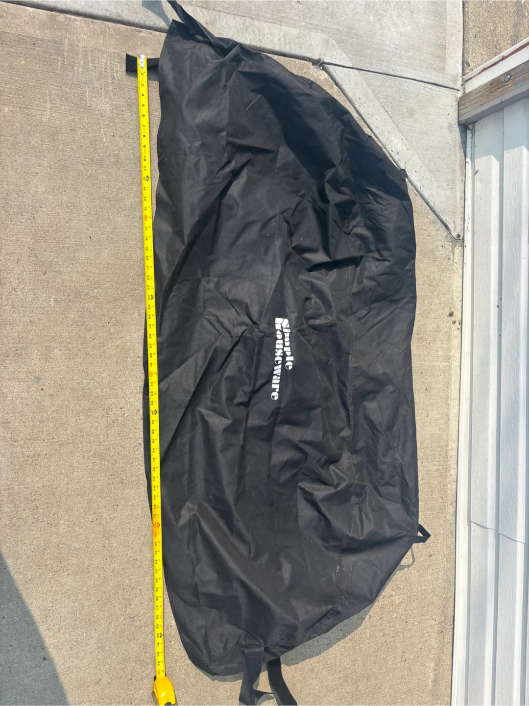 Simply Houseware Black Grill Cover