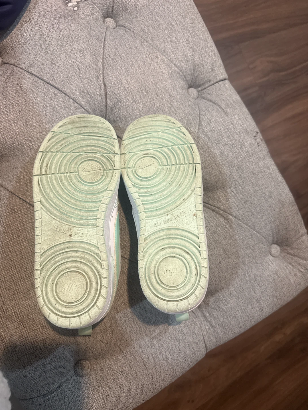 Nike White and Mint Green Shoes - photo 5