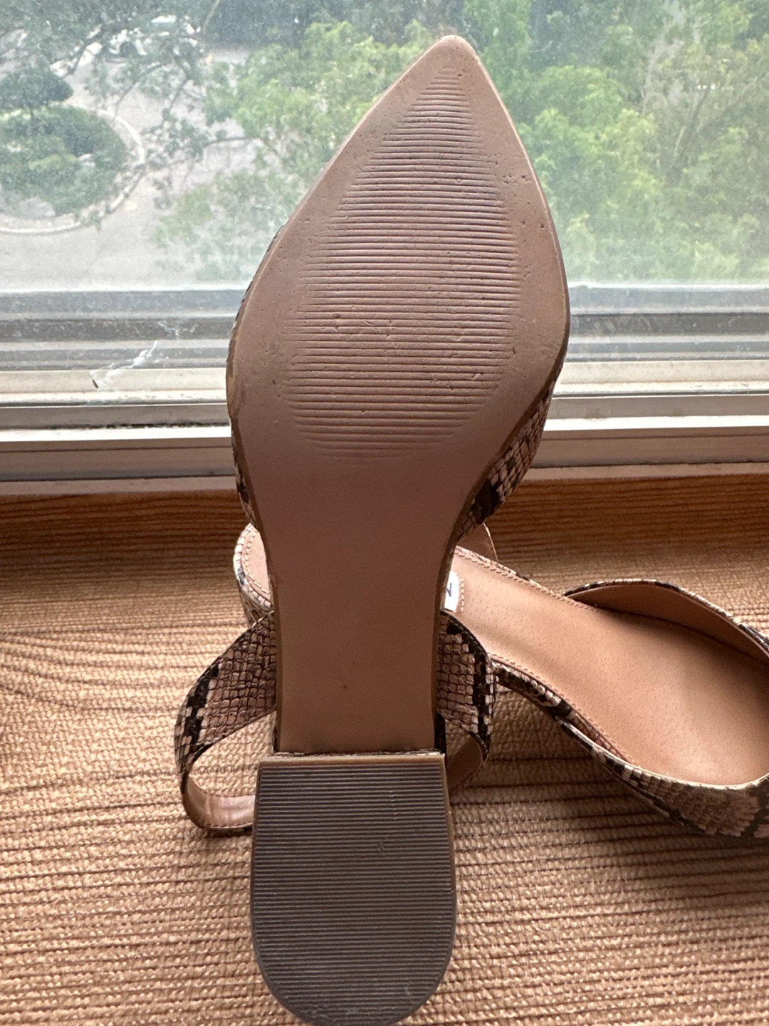 Steve Madden Snake Print Slingback Heels - photo 2