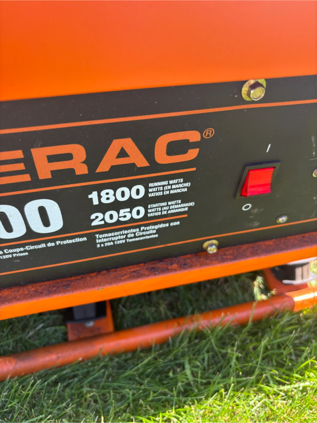 Generac GP1800 Portable Generator - photo 3