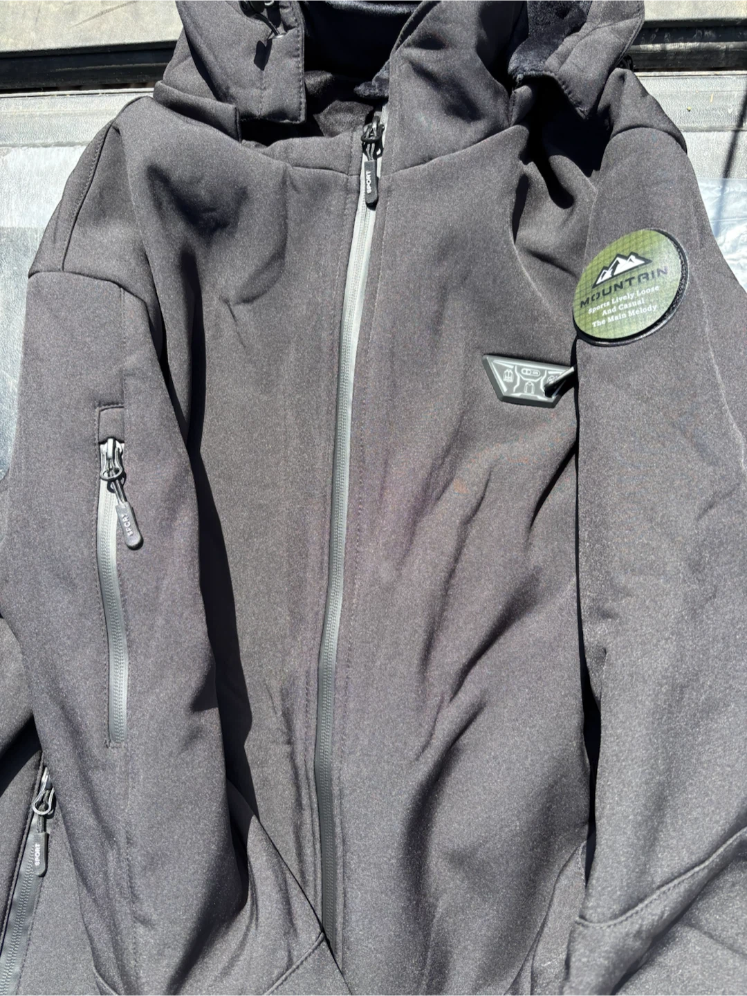 Large Mens Heated Jacket with 20000mAh Battery Pack - photo 3